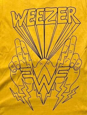 Weezer Preowned Medium T-shirt